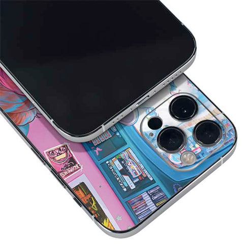 Pink Hair Anime Gamer Girl by Ivy Dolamore iPhone 12 Pro Skin