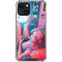 Pink Hair Anime Gamer Girl by Ivy Dolamore iPhone 13 Mini Clear Case