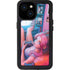 Pink Hair Anime Gamer Girl by Ivy Dolamore iPhone 13 Mini Waterproof Case