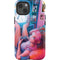 Pink Hair Anime Gamer Girl by Ivy Dolamore iPhone 14 Impact Case