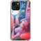 Pink Hair Anime Gamer Girl by Ivy Dolamore iPhone 14 Plus Clear Case