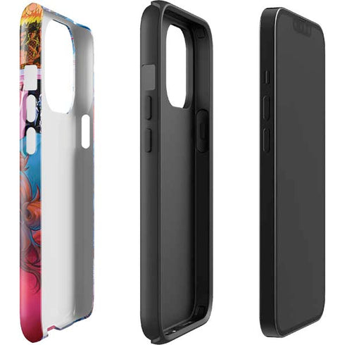 Pink Hair Anime Gamer Girl by Ivy Dolamore iPhone 14 Pro Impact Case
