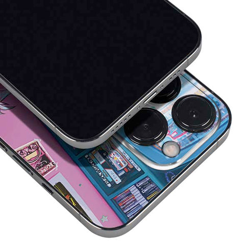 Pink Hair Anime Gamer Girl by Ivy Dolamore iPhone 14 Pro Max Skin
