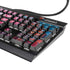 Pink Hair Anime Gamer Girl by Ivy Dolamore K95 RGB PLATINUM Mechanical Gaming Keyboard Skin