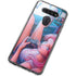 Pink Hair Anime Gamer Girl by Ivy Dolamore LG K51/Q51 Clear Case
