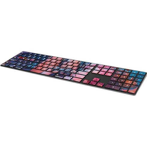 Pink Hair Anime Gamer Girl by Ivy Dolamore Magic Keyboard with Numeric Keypad Skin