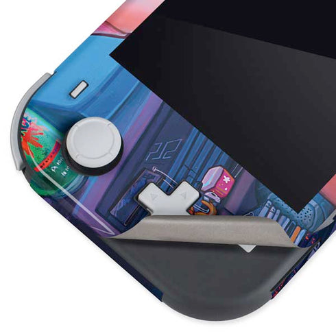 Pink Hair Anime Gamer Girl by Ivy Dolamore Nintendo Switch Lite Skin