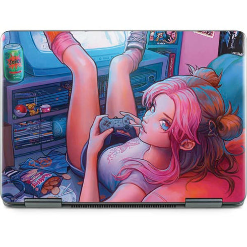 Pink Hair Anime Gamer Girl by Ivy Dolamore Notebook 9 Pro 13in (2017) Skin