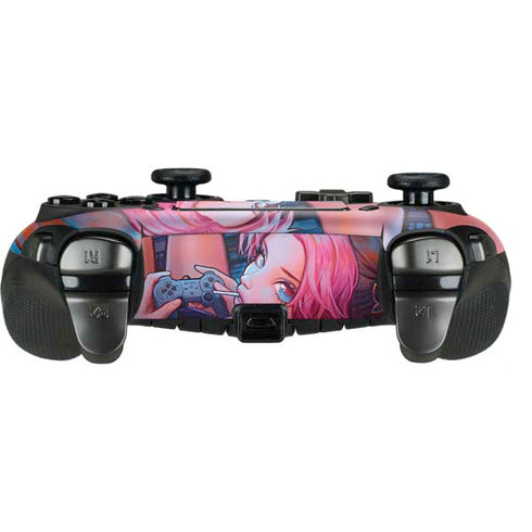 Pink Hair Anime Gamer Girl by Ivy Dolamore PlayStation Scuf Vantage 2 Controller Skin