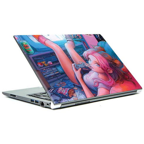 Pink Hair Anime Gamer Girl by Ivy Dolamore Portege Z30t/Z30t-A Skin