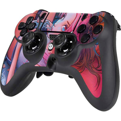 Pink Hair Anime Gamer Girl by Ivy Dolamore PS4/PC SCUF Impact Controller Skin