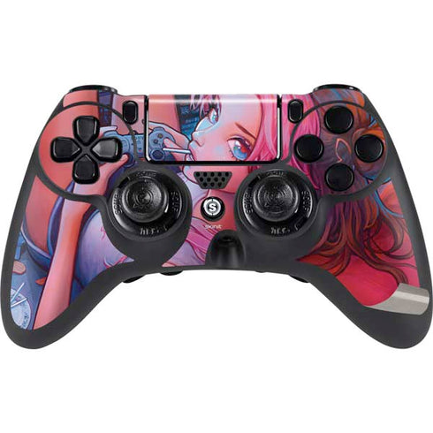Pink Hair Anime Gamer Girl by Ivy Dolamore PS4/PC SCUF Impact Controller Skin