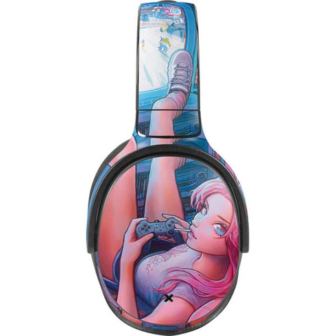 Pink Hair Anime Gamer Girl by Ivy Dolamore Skullcandy Venue Skin