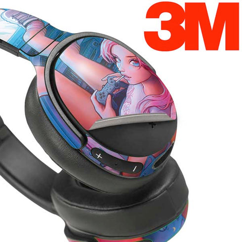 Pink Hair Anime Gamer Girl by Ivy Dolamore Skullcandy Venue Skin