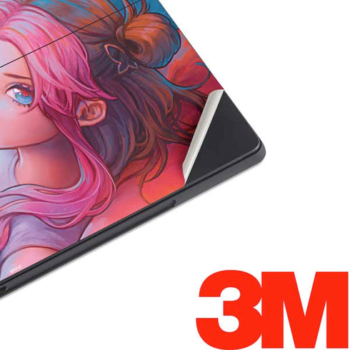 Pink Hair Anime Gamer Girl by Ivy Dolamore Surface Pro 6 Skin