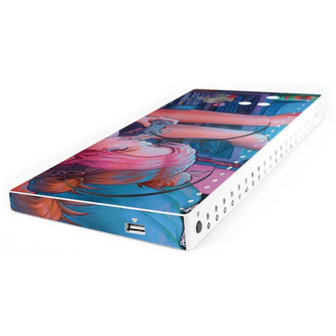 Pink Hair Anime Gamer Girl by Ivy Dolamore Xbox Adaptive Controller Skin