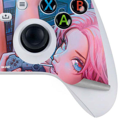 Pink Hair Anime Gamer Girl by Ivy Dolamore Xbox Series S Skins