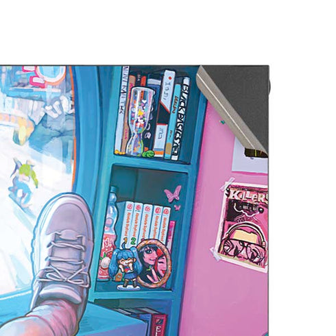 Pink Hair Anime Gamer Girl by Ivy Dolamore Xbox Series X Console Skin