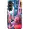 Pink Hair Anime Gamer Girl by Ivy Dolamore Galaxy S24 Impact Case