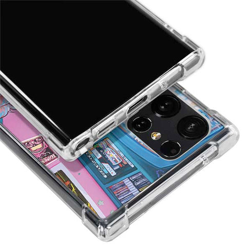 Pink Hair Anime Gamer Girl by Ivy Dolamore Galaxy S24 Ultra Clear Case