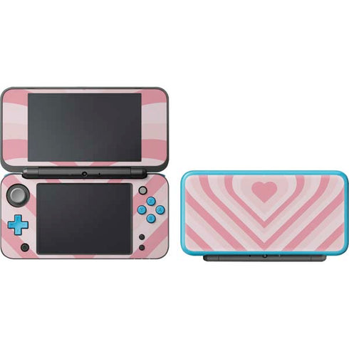 Pink Heart Pattern Nintendo 2DS XL (2017) Skin