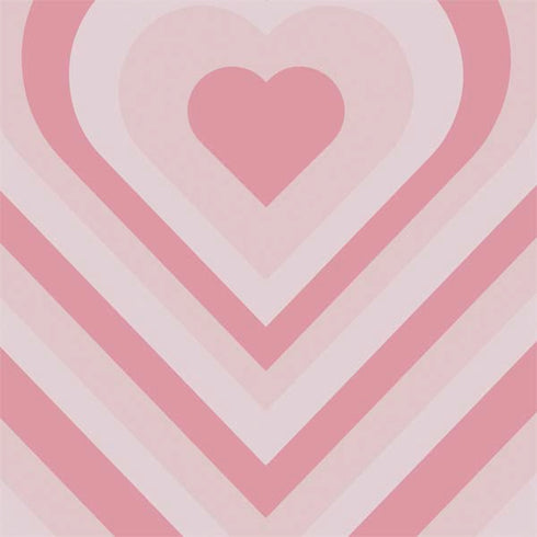 Pink Heart Pattern Nintendo 2DS XL (2017) Skin