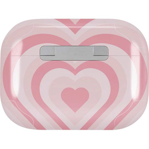 Pink Heart Pattern AirPods Pro 2nd Gen Skin