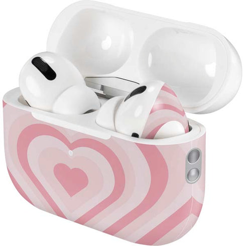 Pink Heart Pattern AirPods Pro 2nd Gen Skin