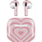Pink Heart Pattern Apple AirPods (3rd Gen 2021) Skin