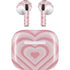 Pink Heart Pattern Apple AirPods (3rd Gen 2021) Skin