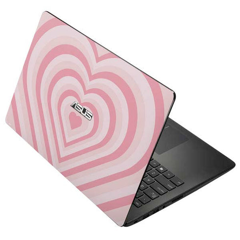 Pink Heart Pattern Asus X502CA 15.6 Skin