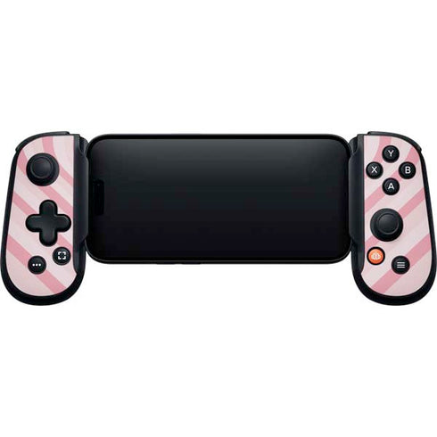 Pink Heart Pattern Backbone One for iPhone Game Controller Skin