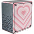 Pink Heart Pattern Cooler Master MasterBox Q300L Mini Tower Skin