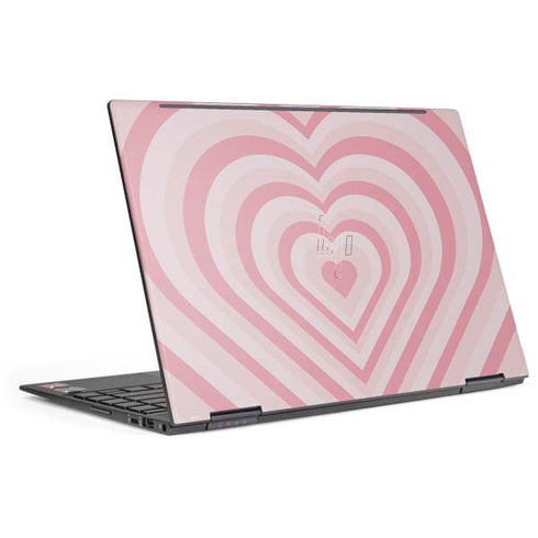 Pink Heart Pattern HP Envy Skin