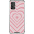 Pink Heart Pattern Galaxy A32 5G Clear Case