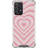 Pink Heart Pattern Galaxy A52 5G Clear Case