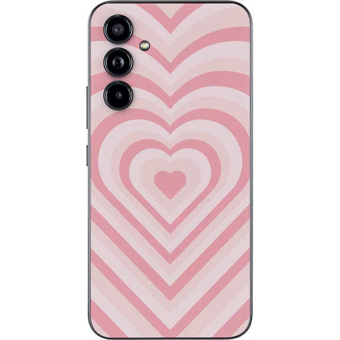 Pink Heart Pattern Galaxy A54 5G Skin