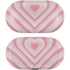 Pink Heart Pattern Galaxy Buds Skin