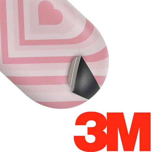 Pink Heart Pattern Galaxy Buds Skin