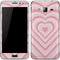Pink Heart Pattern Galaxy J3 Skin