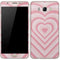 Pink Heart Pattern Galaxy J7 Skin
