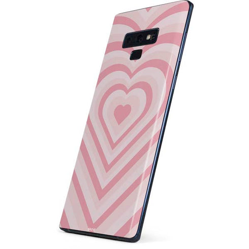Pink Heart Pattern Galaxy Note 9 Skin