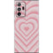 Pink Heart Pattern Galaxy Note20 Ultra 5G Skin