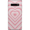Pink Heart Pattern Galaxy S10 Plus Skin