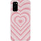 Pink Heart Pattern Galaxy S20 Lite Case