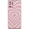 Pink Heart Pattern Galaxy S20 Plus Skin