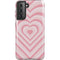 Pink Heart Pattern Galaxy S21 5G Pro Case