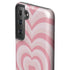 Pink Heart Pattern Galaxy S21 FE Pro Case