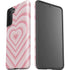 Pink Heart Pattern Galaxy S21 FE Pro Case