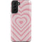 Pink Heart Pattern Galaxy S21 Plus 5G Pro Case